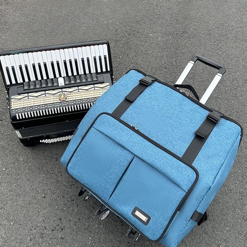 Musical Instrument Accessories - 60/96/120 두꺼운 아코디언 가방 방수 내구성