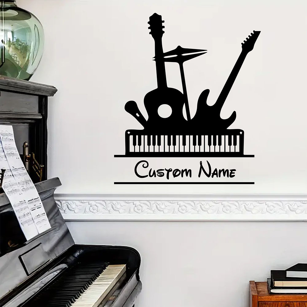 Musical Instrument Name - 1PC 만화 악기 사용자 정의 이름