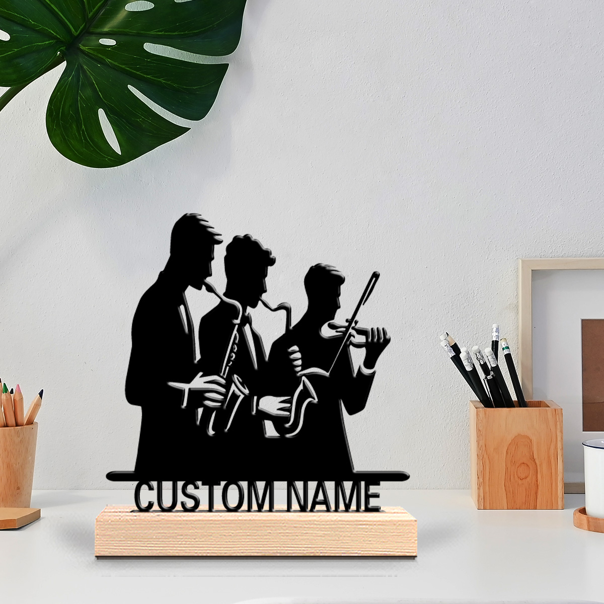 Musical Instrument Name - 1개의 악기를 연주하는 사람 모양의 맞춤형
