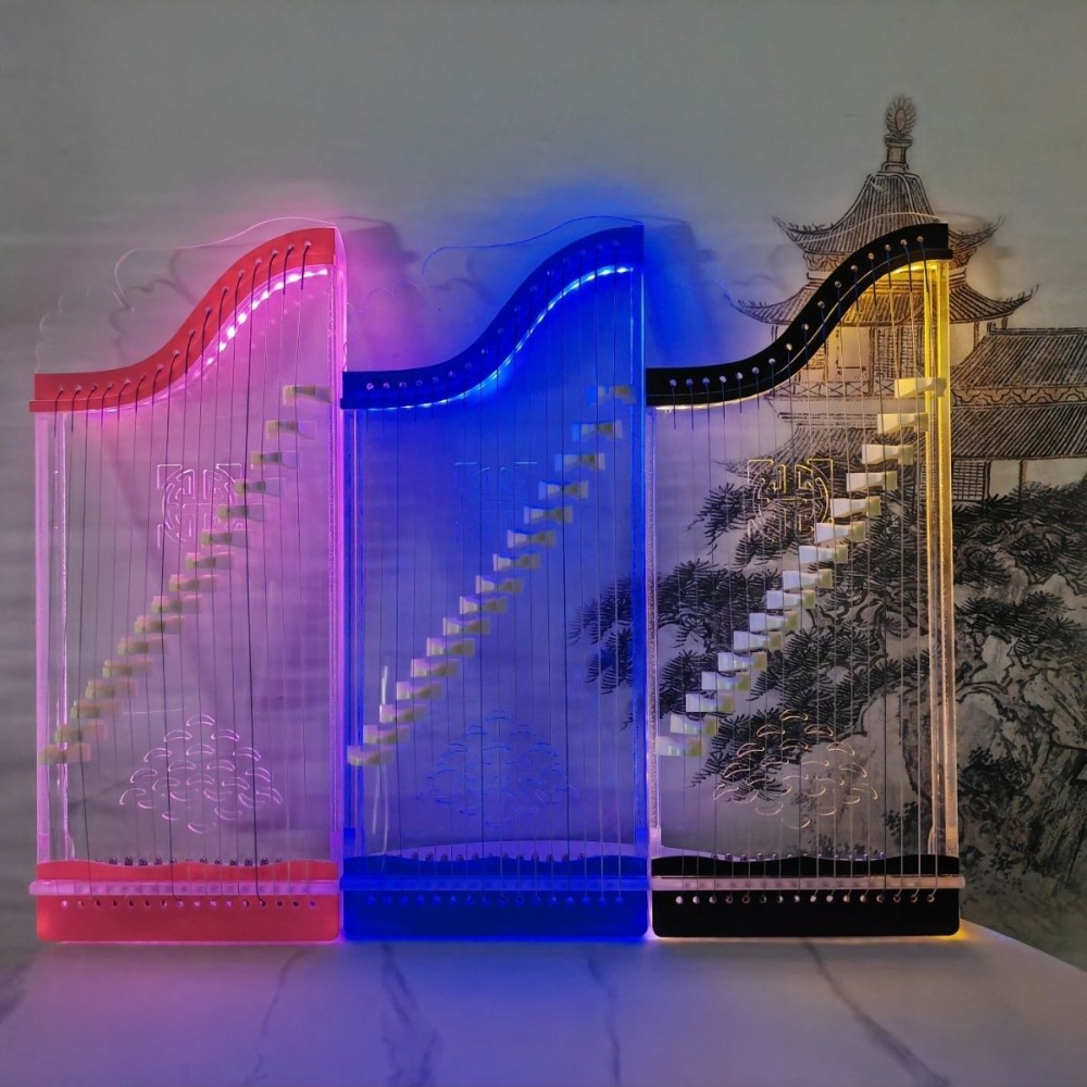 Musical Instrument Oud - 16 현 Guzheng 초보자 연습 치유