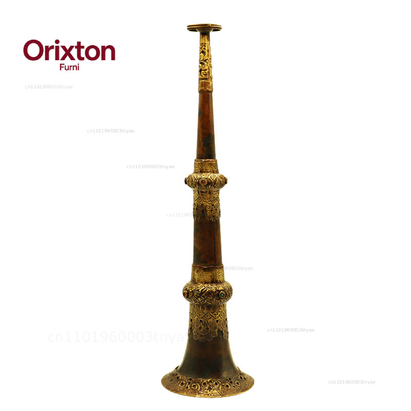 Musical Instrument Old - 수제 트럼펫 Xizang 마법 도구 Tongqin