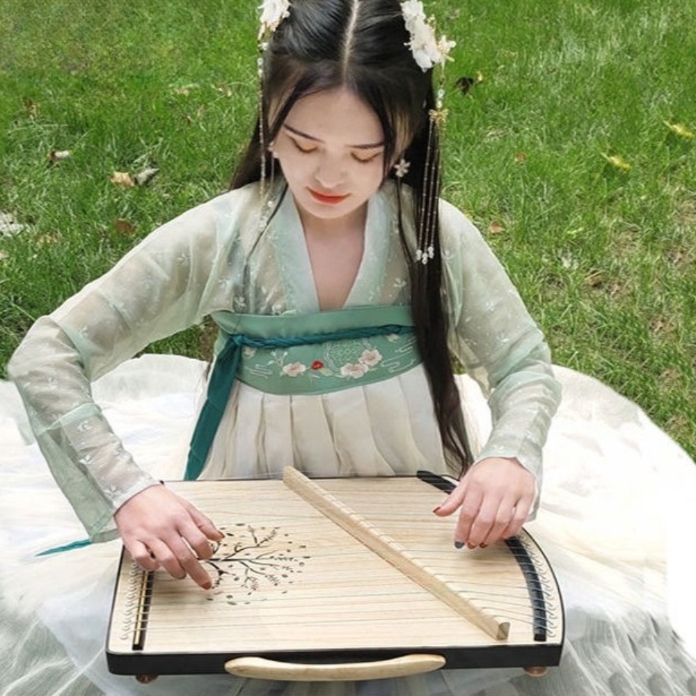 Musical Instrument Oud - 나무 21 현 미니 Guzheng 전문