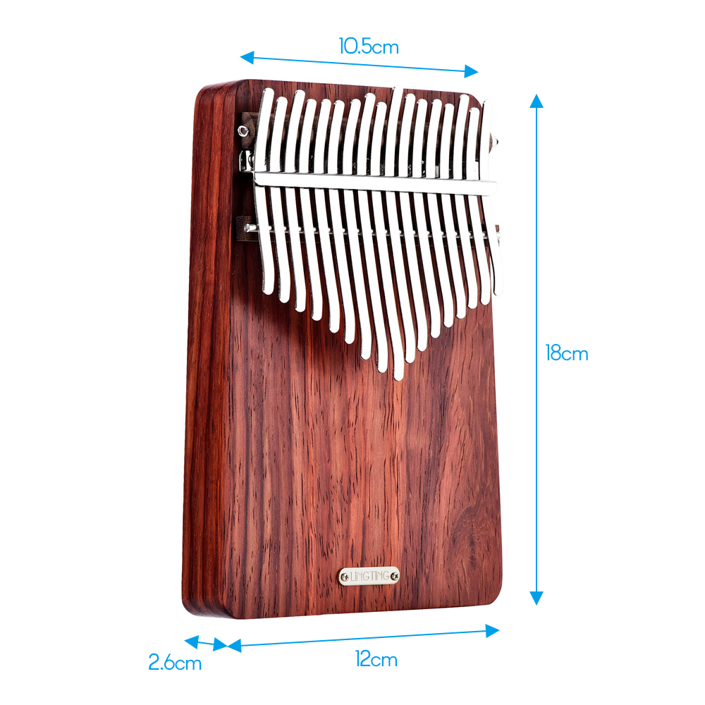 LINGTING 17 키 Kalimba 휴대용 손가락  - Musical Instrument Kalimba 리뷰 및 가격