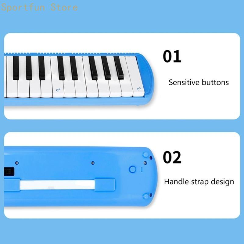X7JD 다기관 32 키 멜로디카 뮤지컬 장난감 휴대용 - Musical Instrument Melodica 리뷰 및 가격