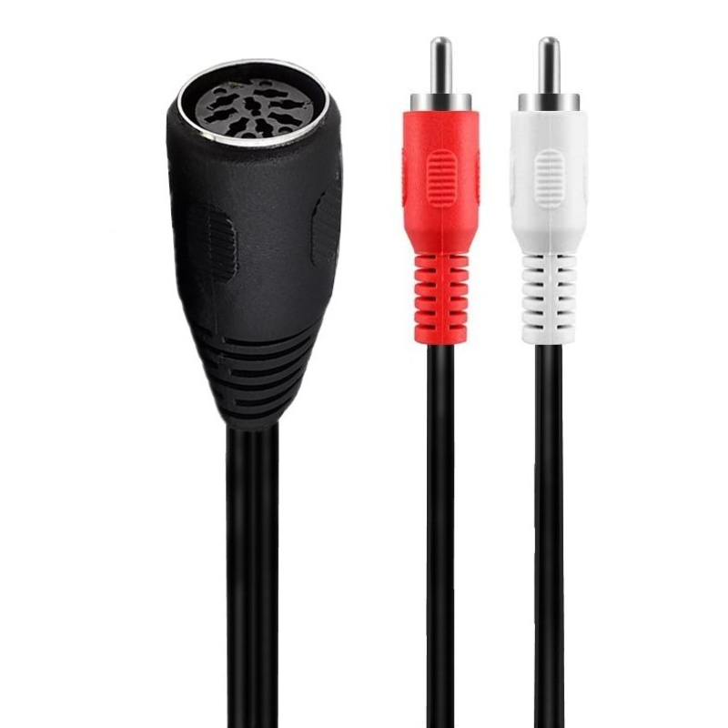 대형 8 코어 DIN 8PIN 여성 2RCA 로터스 남 - Musical Instrument Old 리뷰 및 가격
