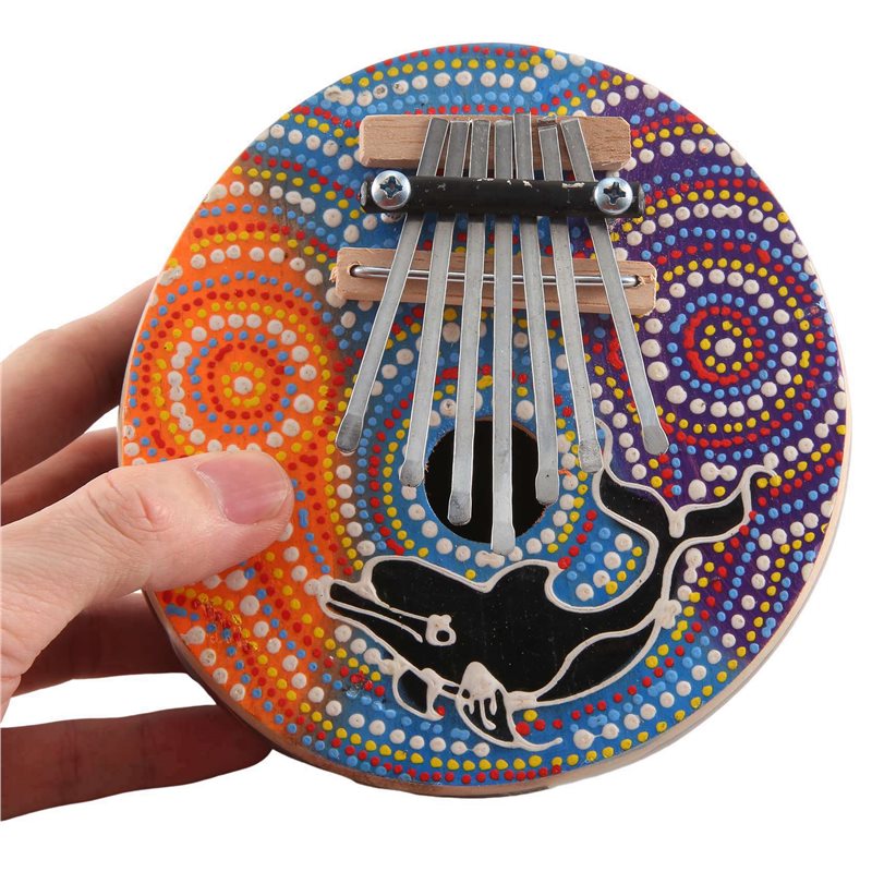 2X 7 키 조정 가능한 코코넛 쉘 Mbira 휴대용  - Musical Instrument Kalimba 리뷰 및 가격