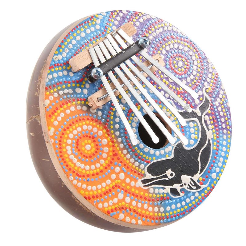 2X 7 키 조정 가능한 코코넛 쉘 Mbira 휴대용  - Musical Instrument Kalimba 리뷰 및 가격