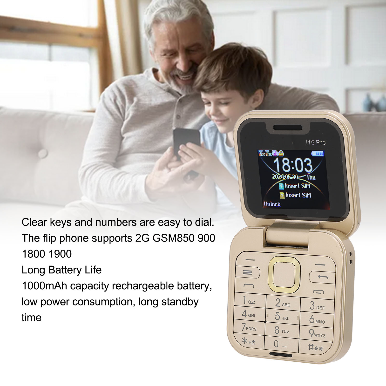 2G 대형 버튼 휴대폰, 최대 16GB 듀얼 SIM 지 - Musical Instrument Japanese 리뷰 및 가격