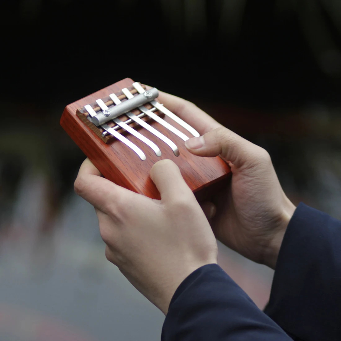 IRIN Kalimba 5 톤 엄지 피아노 전문 키보드 - Musical Instrument Kalimba 리뷰 및 가격