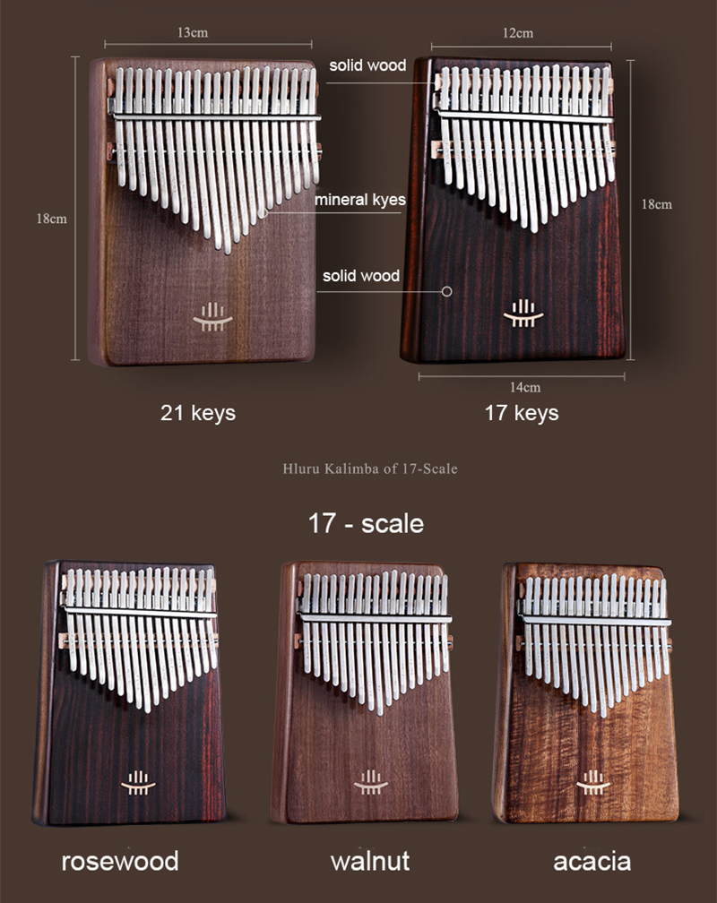 Hluru 칼림바 풀 솔리드 우드 엄지 피아노 악기,  - Musical Instrument Kalimba 리뷰 및 가격