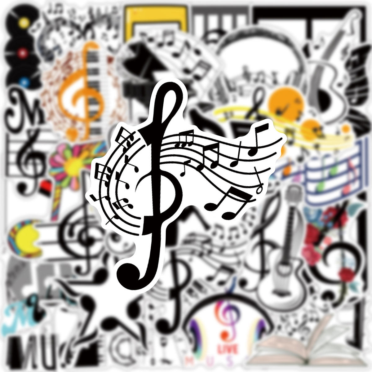 음악 노트, 피아노, 기타, 악기 요소가 포함된 50개 - Musical Instrument Tabla 리뷰 및 가격