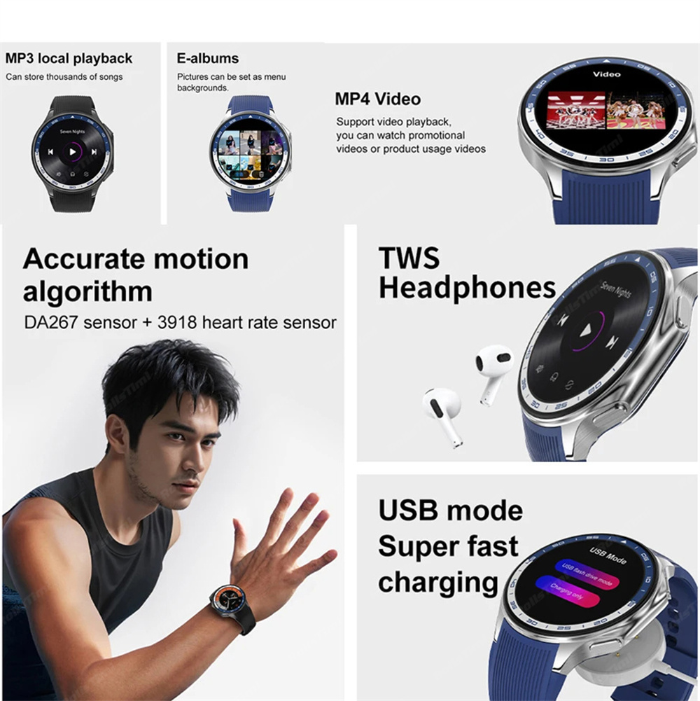 1.43 AMOLED 스마트 시계 3D 서라운드 비전  - Musical Instrument Japanese 리뷰 및 가격