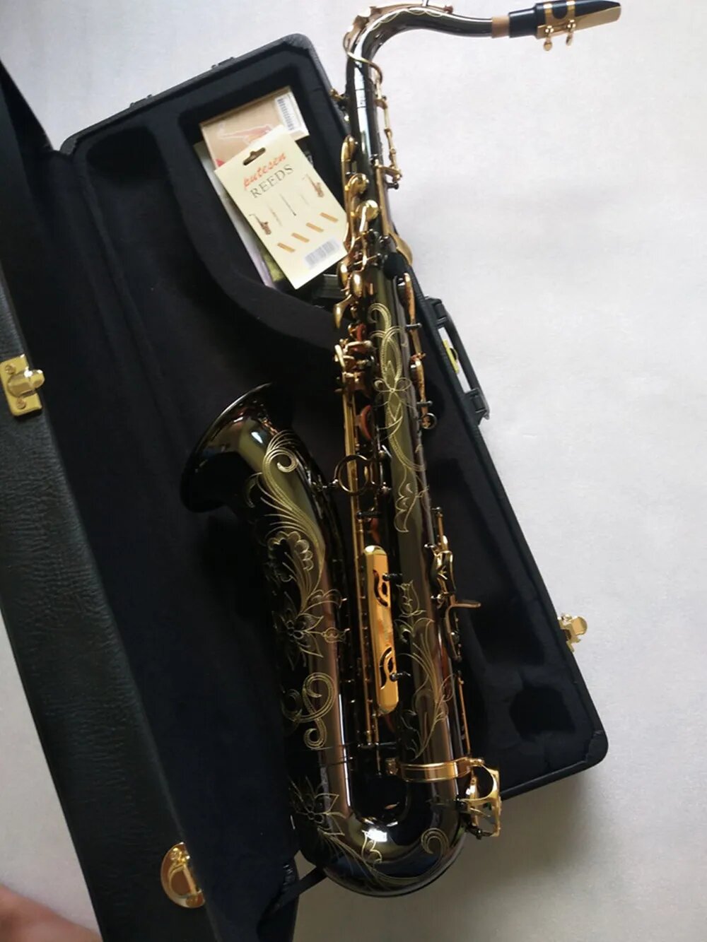 새로운 일본 플랫 Bb 테너 색소폰, T-901 B,  - Musical Instrument In Japanese 리뷰 및 가격