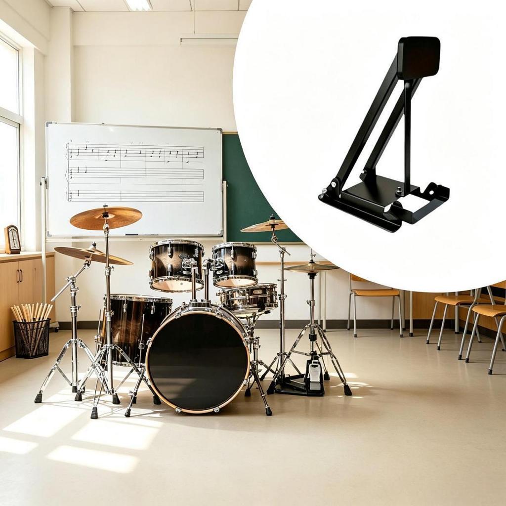 컴팩트 패딩 베이스 드럼 연습 페달 블랙 무소음 드럼  - Musical Instrument Sounds 리뷰 및 가격
