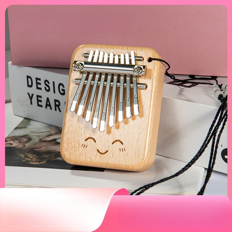 단단한 나무로 만든 9음 미니 엄지 피아노 악기, 나무 - Musical Instrument Kalimba 리뷰 및 가격