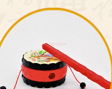 딸랑이, 옛날식 손딸랑이, 아기 훈련용 악기, 장난감, - Musical Instrument Old 리뷰 및 가격
