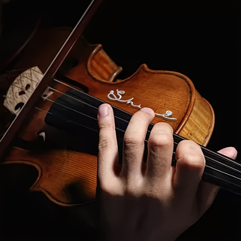[맞춤형] 이름이 새겨진 장식용 명판, 기타, 바이올린 - Musical Instrument Name 리뷰 및 가격
