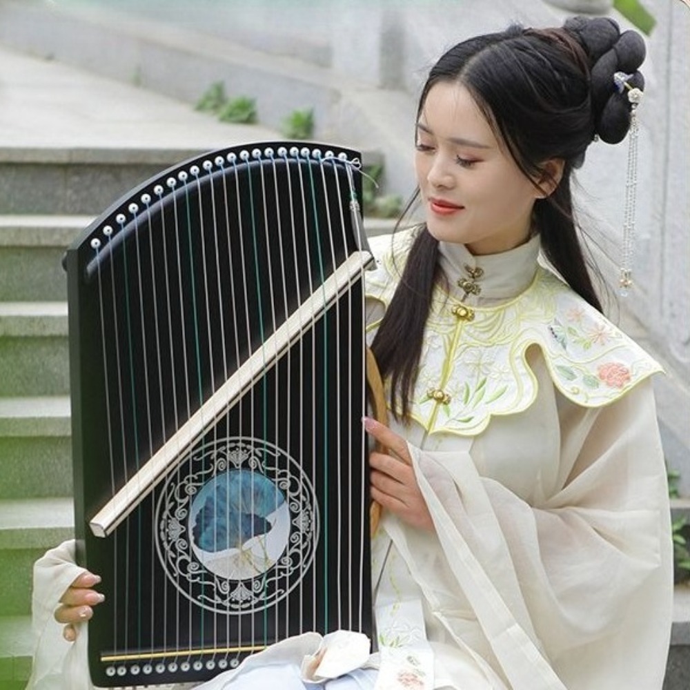 나무 21 현 미니 Guzheng 전문 손가락 기술 훈 - Musical Instrument Oud 리뷰 및 가격