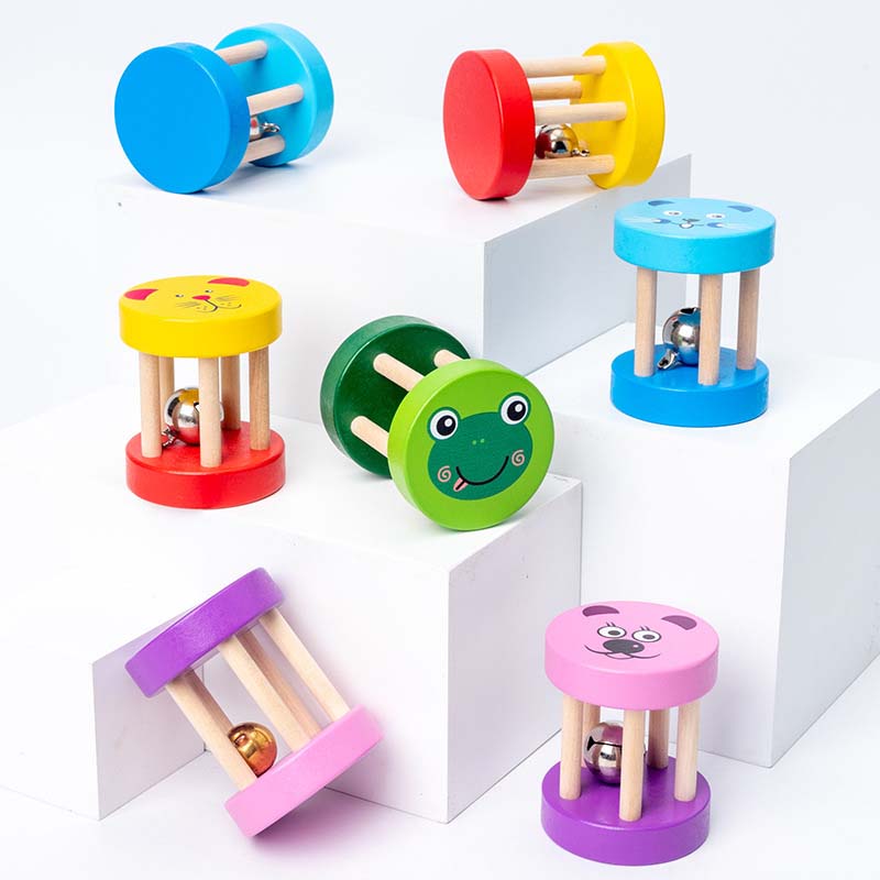 몬테소리 나무 케이지 딸랑이 장난감 1 개, 뮤지컬 핸 - Musical Instrument Old 리뷰 및 가격