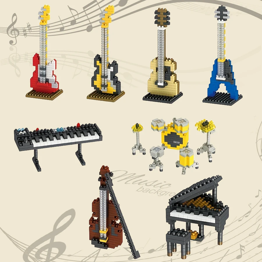 미니 악기 빌딩 블록 피아노 또는 기타 또는 키보드 또 - Musical Instrument Tabla 리뷰 및 가격